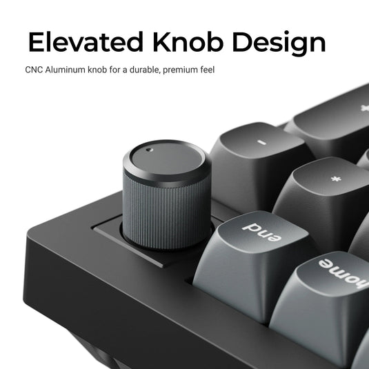 Keychron v5 ultra 8k wireless custom mechanical keyboard (zwart, us lay-out (qwerty), silk pom banana, 96%, rgb, hot swap, 2.4 ghz | bluetooth 5.3 | usb-c)