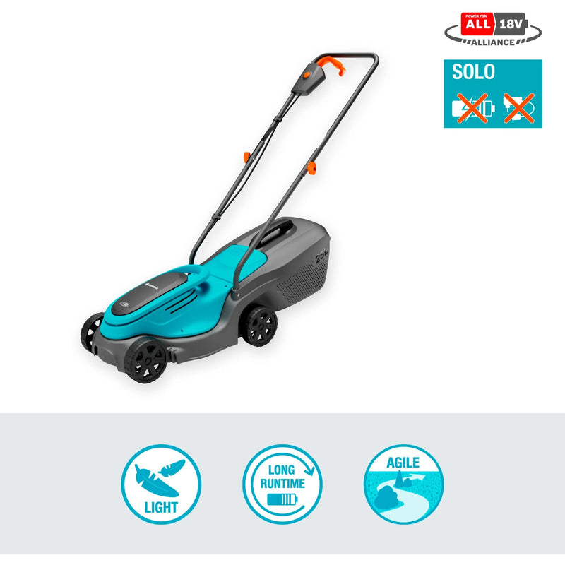 Afbeelding laden in galerijviewer, Gardena powermax 30 18v p4a solo grasmaaier accu zonder accu, zonder lader 18 v snijbreedte max. 300 mm
