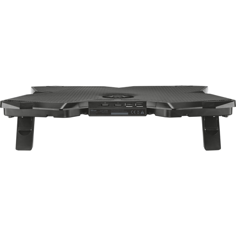 Afbeelding laden in galerijviewer, Trust gxt 278 yozu notebook cooling stand laptopkoeler (zwart, 20817, rode leds)

