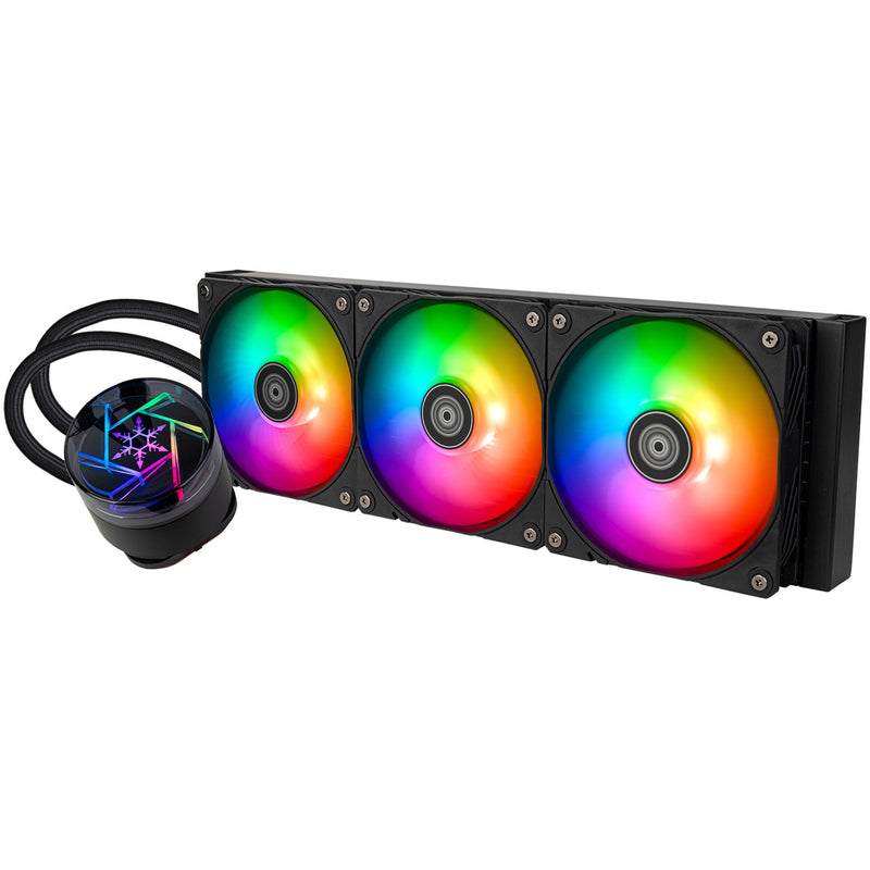 Afbeelding laden in galerijviewer, Silverstone novapeak 360 argb waterkoeling (zwart, 4 pin pwm)
