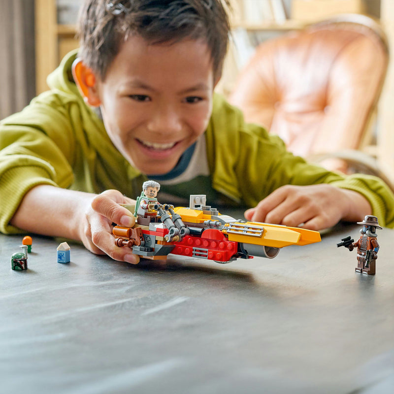 Afbeelding laden in galerijviewer, Lego star wars cobb vanths speeder voertuig - decoratie en bouwpakket voor kinderen - 75437
