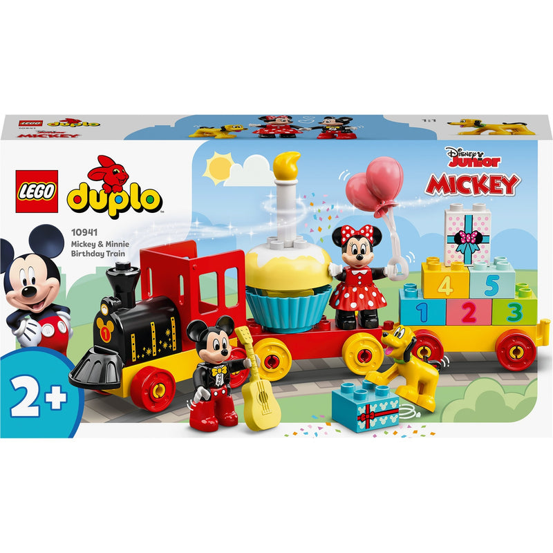 Afbeelding laden in galerijviewer, Lego duplo disney mickey minnie verjaardagstrein, bouwbaar speelgoed voor peuters 10941
