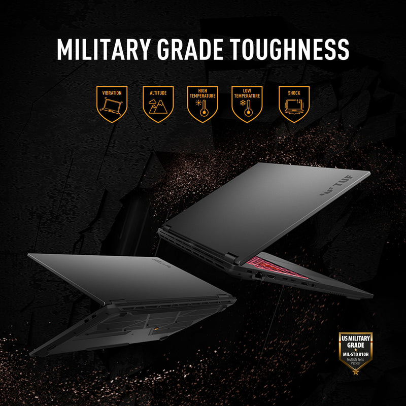 Afbeelding laden in galerijviewer, Asus tuf gaming a18 fa808um-s8112w 18 gaming laptop (zwart grijs | ryzen 7 260 | rtx 5060 | 16 gb | 1 tb ssd)
