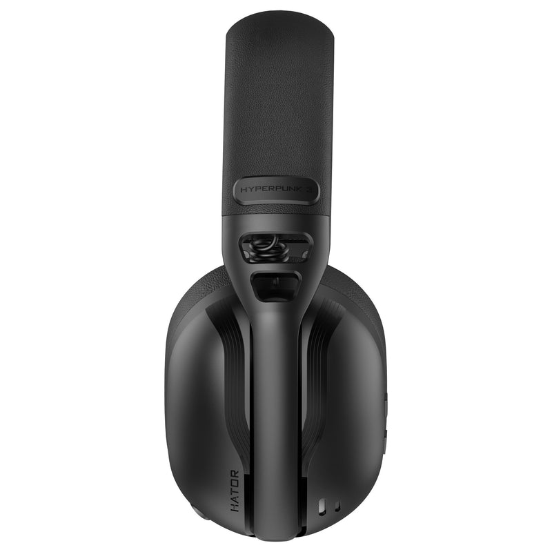 Afbeelding laden in galerijviewer, Hator hyperpunk 3 wireless over-ear gaming headset (zwart, 2.4ghz bluetooth 5.4 usb-c)
