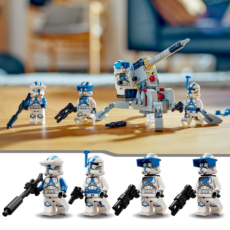 Afbeelding laden in galerijviewer, Lego star wars 501st clone troopers battle pack bouwbaar speelgoed met minifiguren - 75345
