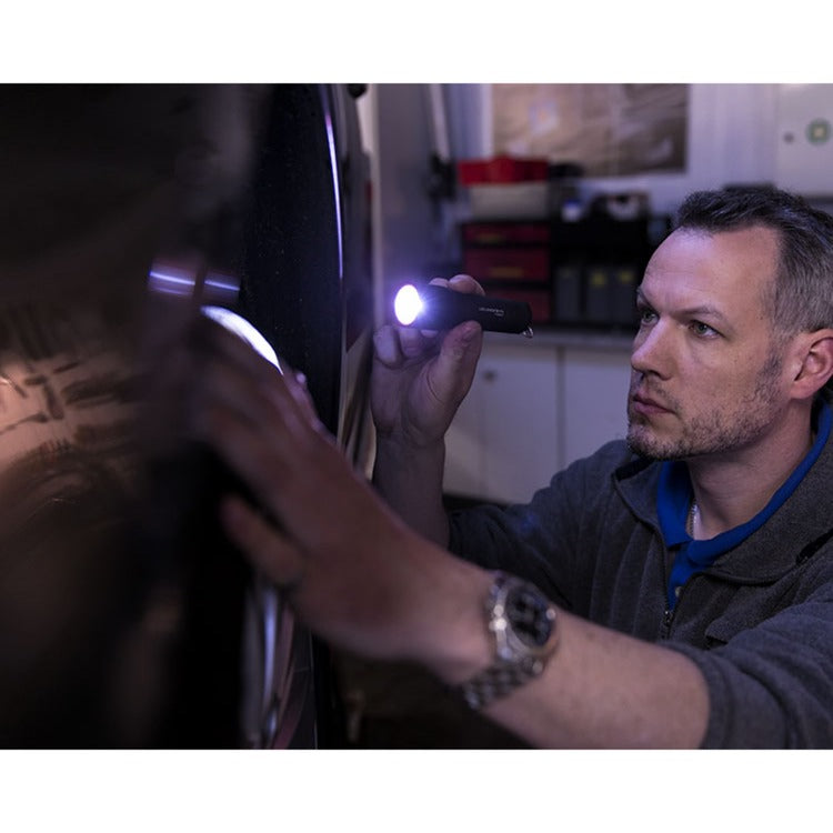 Afbeelding laden in galerijviewer, Ledlenser p7r zaklamp (zwart, 1000 lm, 6000-8000k)
