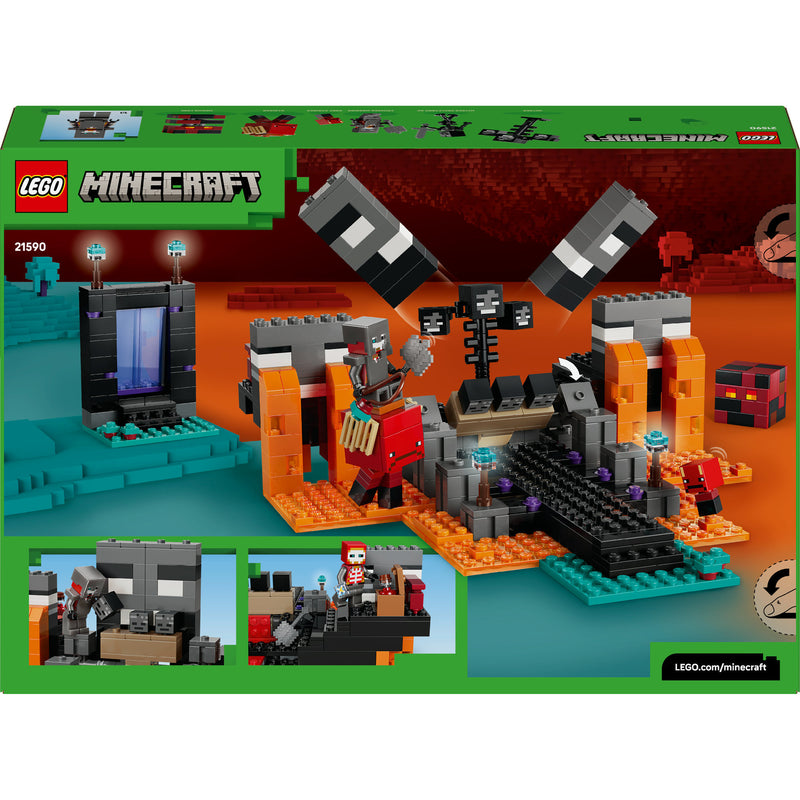Afbeelding laden in galerijviewer, Lego minecraft de wither-strijd videogame speelgoed voor kinderen - 21590
