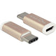 Delock adapter usb 2.0 c > micro-usb b (koper, 65677)