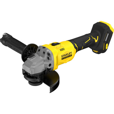 Stanley fatmax v20 18v haakse slijper 125mm (zwart geel, accu en oplader niet inbegrepen)