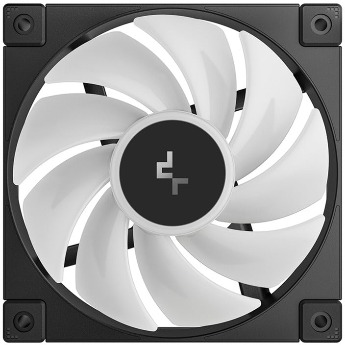 Afbeelding laden in galerijviewer, Deepcool fd12 argb case fans (zwart, 3 stuks, 120 x 120 x 25 mm, pwm, 3 stuks, 4-pins pwm fan-connector)
