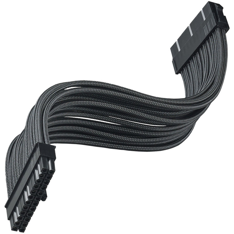 Afbeelding laden in galerijviewer, Silverstone sst-pp07e-mbb verlengkabel (zwart)
