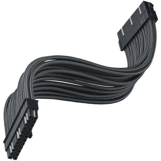 Silverstone sst-pp07e-mbb verlengkabel (zwart)