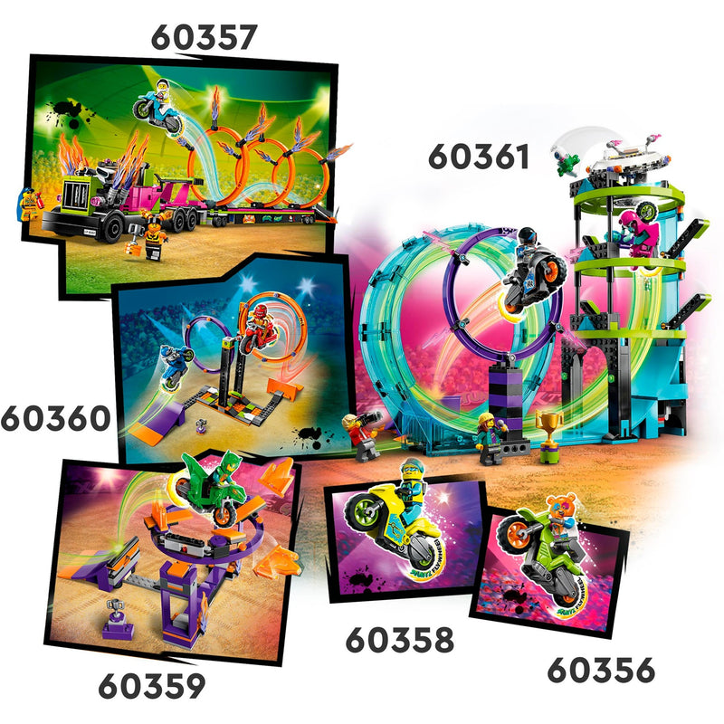 Afbeelding laden in galerijviewer, Lego city - ultieme stuntrijders uitdaging constructiespeelgoed (60361)
