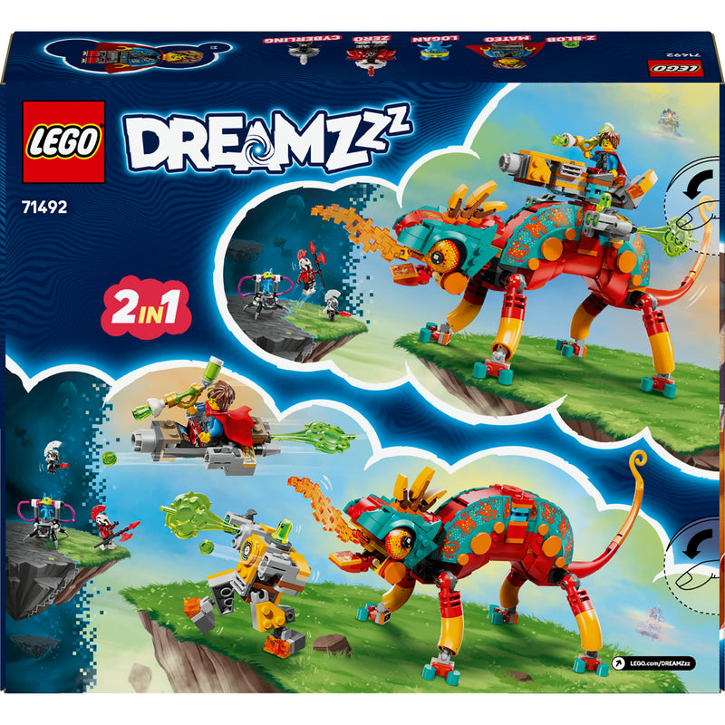 Afbeelding laden in galerijviewer, Lego dreamzzz - mateo's vuurkameleon constructiespeelgoed (71492)
