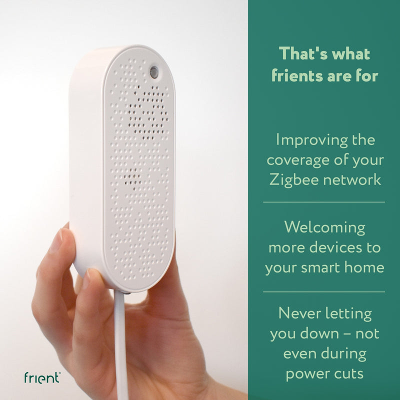 Afbeelding laden in galerijviewer, Frient zigbee range extender eu mesh access point (wit, zigbee 3.0)
