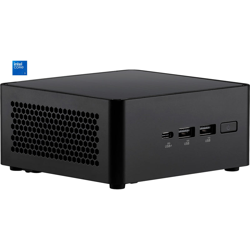 Afbeelding laden in galerijviewer, Asus nuc 14 pro tall kit rnuc14rvhi300002i barebone (zwart | core 3 100u | intel graphics)
