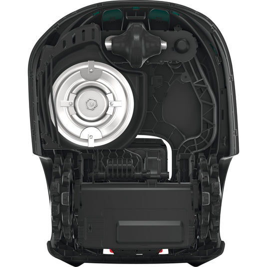 Robomow rk1000 robotmaaier (donkergroen zwart, 1.000 m², incl. basisstation, bluetooth le)