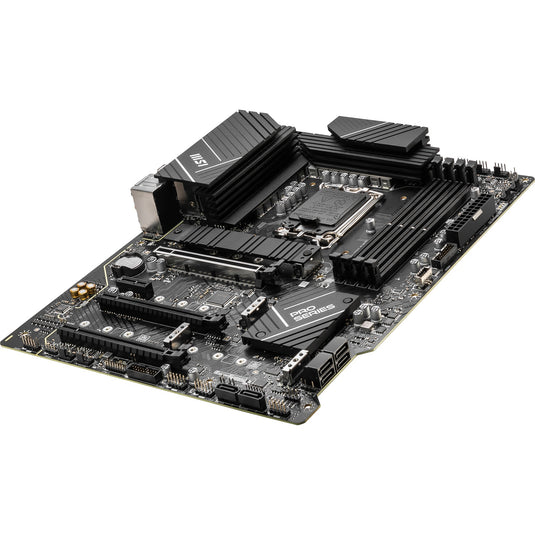 Msi pro z790-p wifi socket 1700 moederbord (zwart, raid, 2.5 gb-lan, wi-fi 6e, bt, sound, atx)