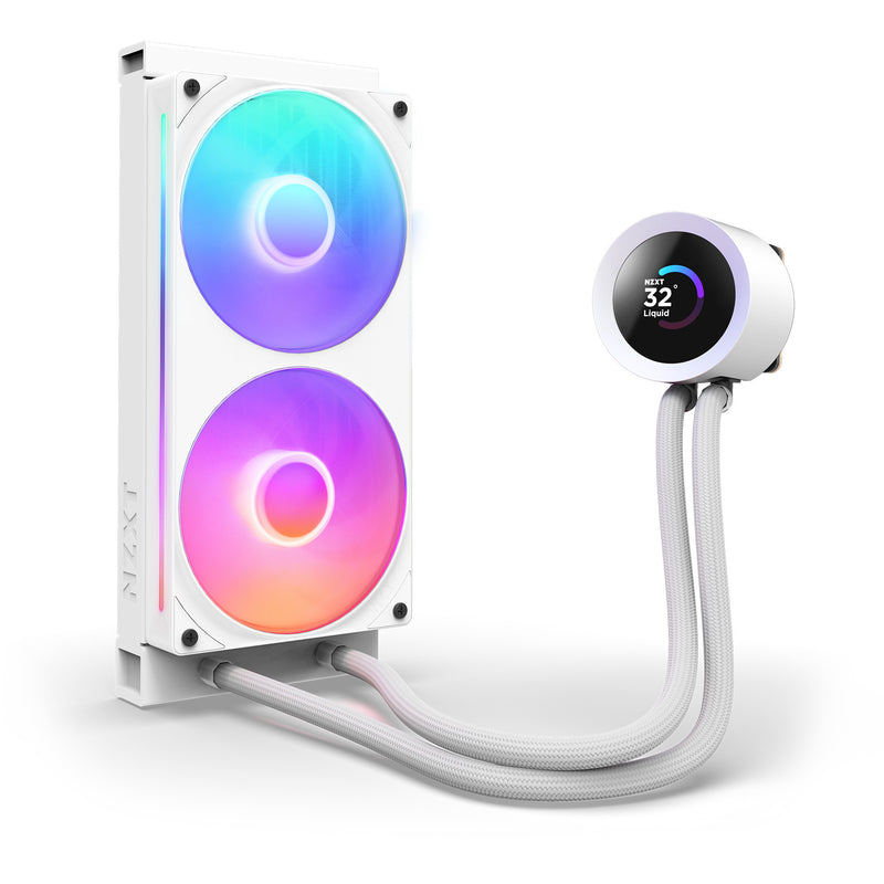 Afbeelding laden in galerijviewer, Nzxt kraken plus 240 rgb waterkoeling (wit)

