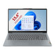 Lenovo ideapad slim 3 15amn8 (82xq014bmh) 15.6 laptop (grijs | r3 7320u | radeon 610m graphics | 8 gb | 512 gb ssd)