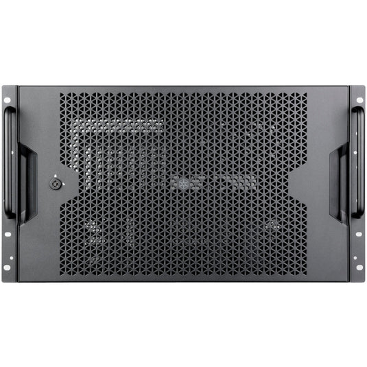 Silverstone rm600 rack behuizing (zwart)