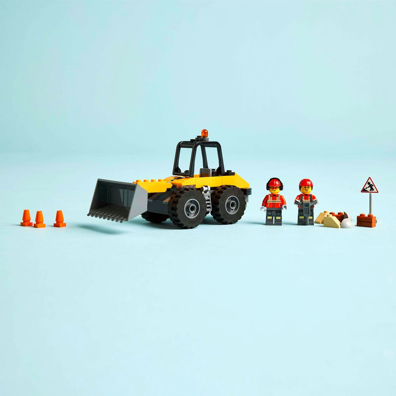 Afbeelding laden in galerijviewer, Lego city - gele wiellader constructiespeelgoed (60450)

