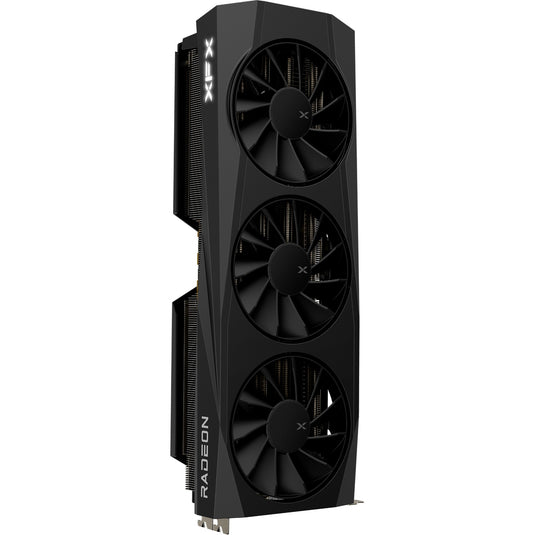 Xfx radeon rx 9070 xt quicksilver grafische kaart (zwart, rdna4, gddr6, 3x displayport, 1x hdmi 2.1)