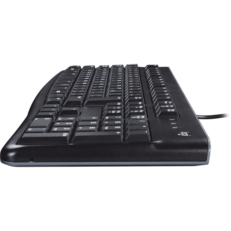 Afbeelding laden in galerijviewer, Logitech keyboard k120 for business (zwart, eu lay-out (qwerty), rubberdome, 100%)
