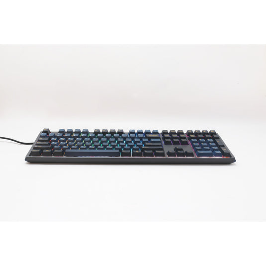 Ducky one 3 pro rgb mechanisch gaming toetsenbord (zwart, us lay-out (qwerty), cherry mx2a red, 100%, rgb led, double-shot pbt, quack mechanics, hot swap)