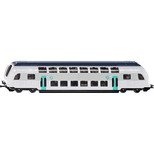 Siku super - dubbeldekker trein modelvoertuig (schaal 1:87)