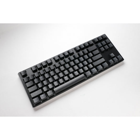 Ducky one 3 classic tkl rgb mechanisch toetsenbord (zwart, us lay-out (qwerty), cherry mx silent red, 80% (tkl), rgb leds, double-shot pbt, hot-swappable, quack mechanics)
