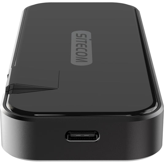 Sitecom usb-c to hdmi + gigabit lan adapter (zwart)