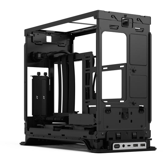 Fractal design era 2 silver mini tower behuizing (zilver | 2x usb-a | 1x usb-c)