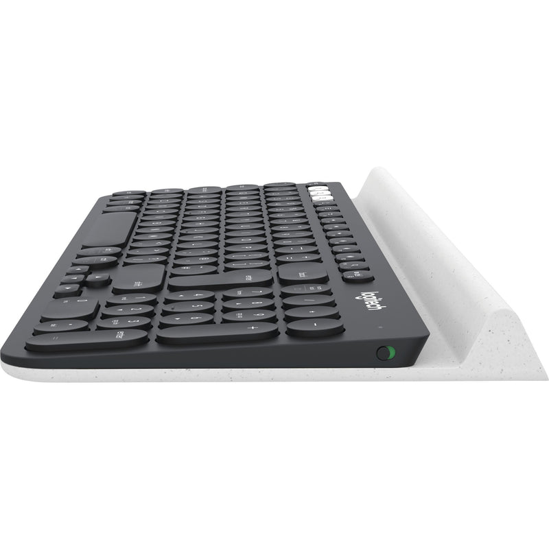 Afbeelding laden in galerijviewer, Logitech k780 multi device draadloos toetsenbord (eu lay-out (qwerty), bluetooth)
