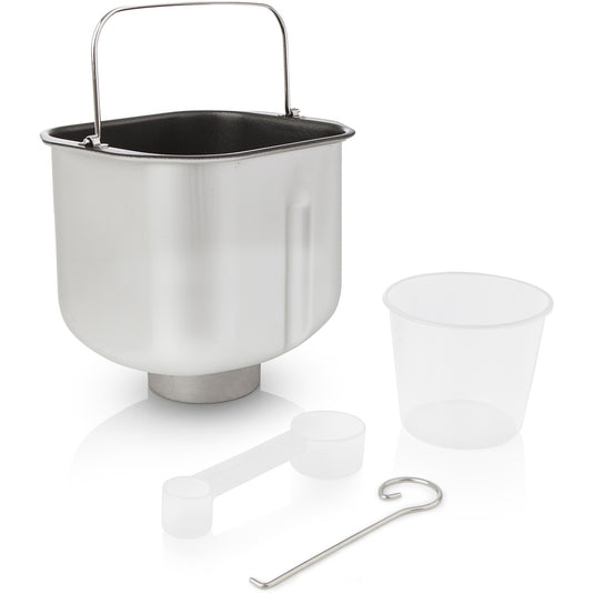Princess 152009 broodbakmachine (zwart zilver, voor het maken van brood, cake, jam, yoghurt en rijst)
