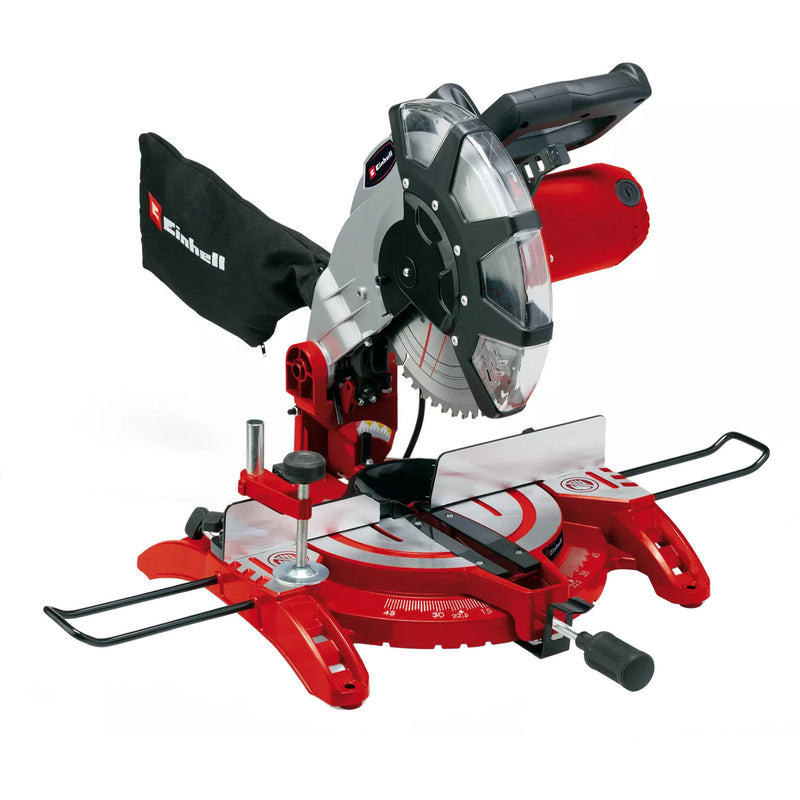 Afbeelding laden in galerijviewer, Einhell kap- verstekzaag th-ms 2513l afkort- en verstekzaag (rood)
