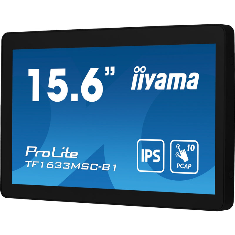 Afbeelding laden in galerijviewer, Iiyama prolite tf1633msc-b1 15.6 touchscreen monitor (zwart, hdmi, displayport, 2x usb-a)
