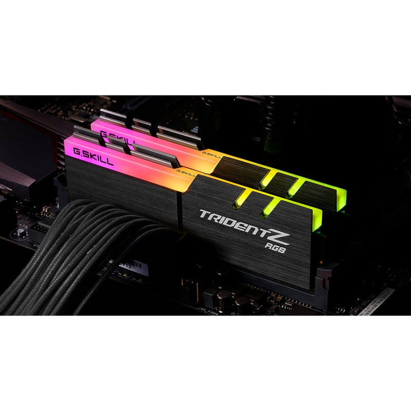 Afbeelding laden in galerijviewer, G.skill 32 gb ddr4-3600 kit werkgeheugen (zwart, f4-3600c16d-32gtzrc, trident z rgb, xmp)
