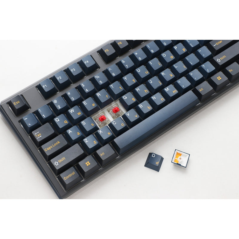 Afbeelding laden in galerijviewer, Ducky one 3 pro rgb mechanisch gaming toetsenbord (zwart, us lay-out (qwerty), cherry mx2a red, 100%, rgb led, double-shot pbt, quack mechanics, hot swap)
