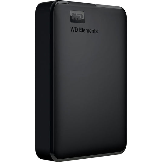 Wd elements portable 5 tb externe harde schijf (zwart, bu6y0050bbk-wesn, micro-usb-b 3.2 (5 gbit s))