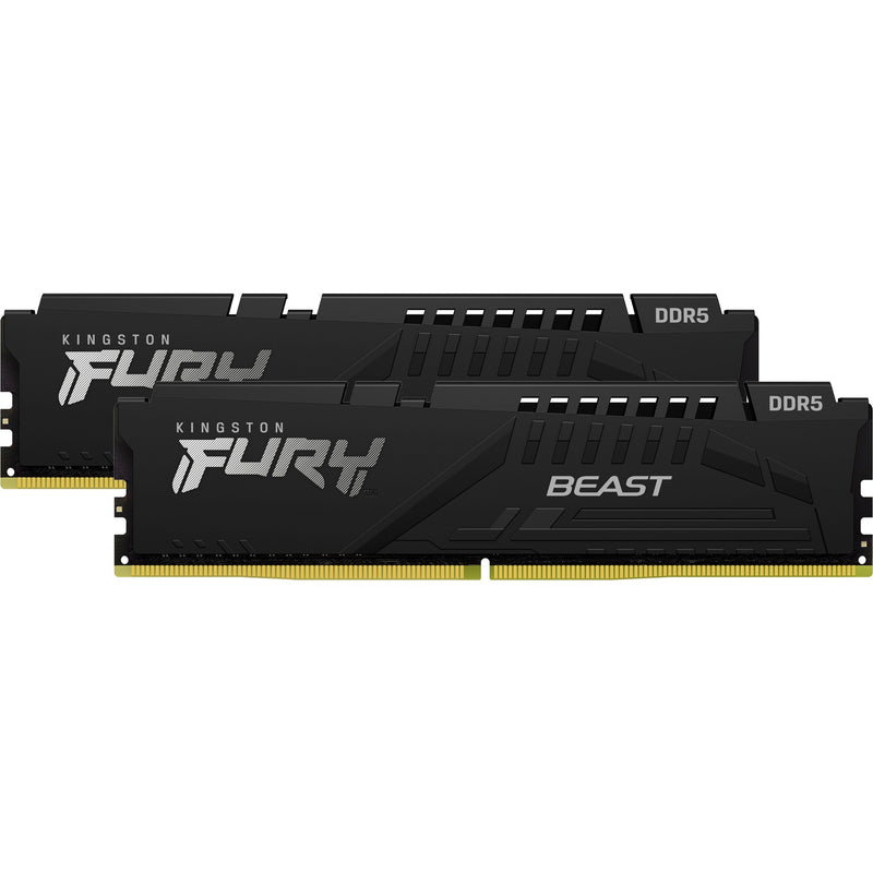 Afbeelding laden in galerijviewer, Kingston fury beast 32 gb ddr5-5600 (2x 16 gb) werkgeheugen (zwart, kf556c40bbk2-32, xmp 3.0)

