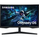Samsung odyssey g5 g55c 27 curved gaming monitor (zwart, hdmi, displayport, 165 hz)