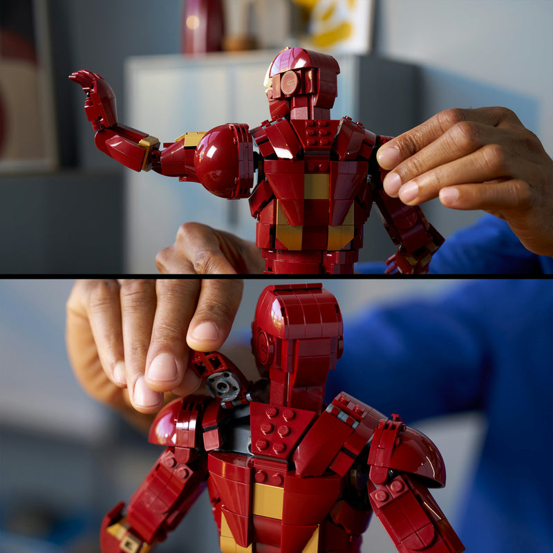 Afbeelding laden in galerijviewer, Lego marvel - iron man mark 3 – verzameleditie constructiespeelgoed (76344)
