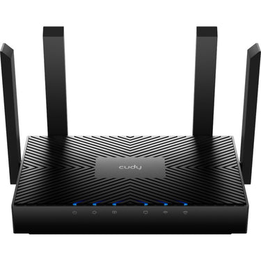 Cudy ax3000 gigabit wi-fi 6 mesh router (zwart, mesh)