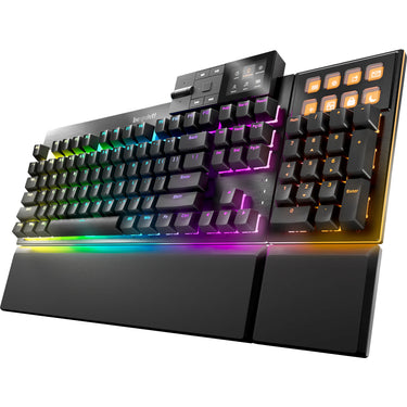 Be quiet! dark mount silent tactile rgb mechanisch gaming toetsenbord (zwart, us lay-out (qwerty), silent tactile, 100%, argb, pbt double-shot keycaps, media dock)