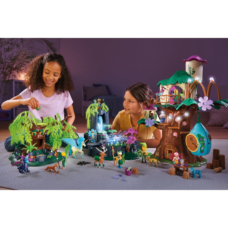 Afbeelding laden in galerijviewer, Playmobil ayuma - boom der wijsheid constructiespeelgoed (70801)
