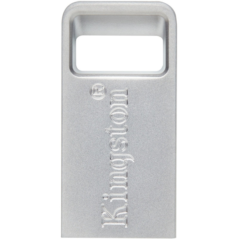 Afbeelding laden in galerijviewer, Kingston datatraveler micro 64 gb usb-stick (zilver, dtmc3g2 64gb, usb 3.2 gen 1)
