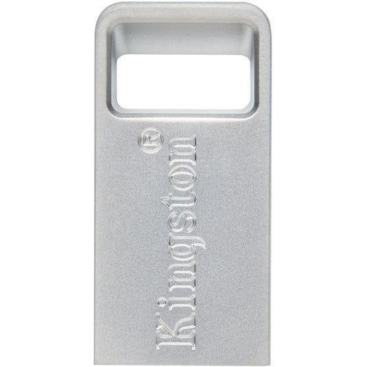 Kingston datatraveler micro 64 gb usb-stick (zilver, dtmc3g2 64gb, usb 3.2 gen 1)