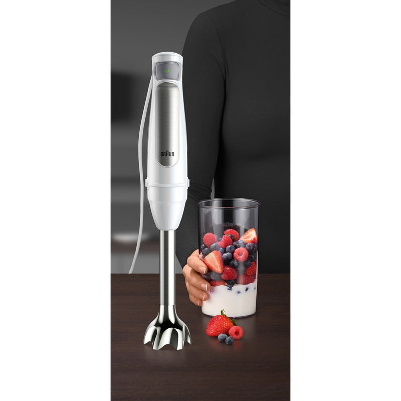 Afbeelding laden in galerijviewer, Braun multi quick 7 staafmixer mq 7005b (wit roestvrij staal)
