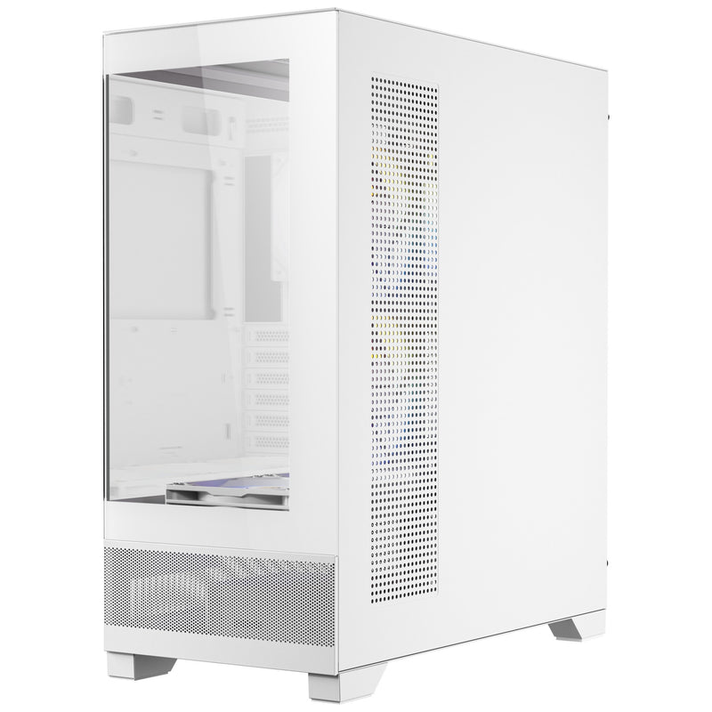 Afbeelding laden in galerijviewer, Antec cx700 elite rgb midi tower behuizing (wit | 2x usb-a | tempered glass)

